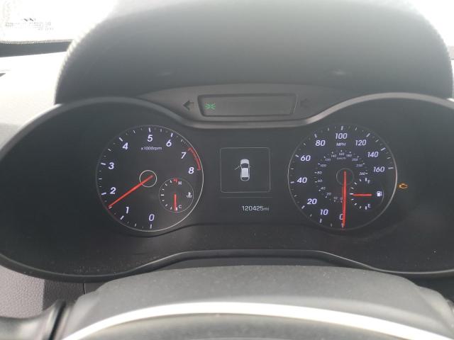 KMHTC6AE9GU296376 - 2016 HYUNDAI VELOSTER TURBO BLUE photo 9