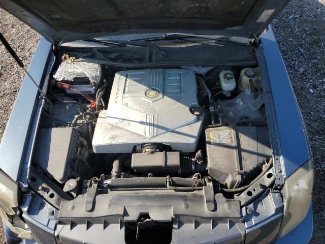 1G6DM56T450219218 - 2005 CADILLAC CTS GRAY photo 11