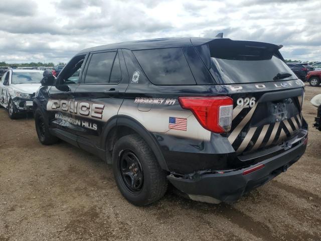 1FM5K8AB1PGA82817 - 2023 FORD EXPLORER POLICE INTERCEPTOR Noir photo 2