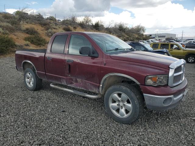 1B7HU18N82J116976 - 2002 DODGE RAM 1500 BURGUNDY photo 4
