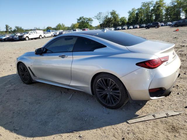 JN1EV7ELXJM391318 - 2018 INFINITI Q60 LUXE 300 SILVER photo 2