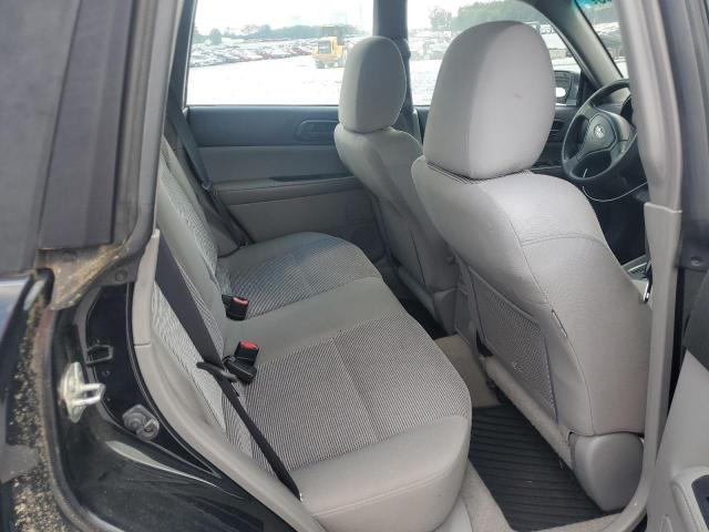 JF1SG63668H724396 - 2008 SUBARU FORESTER 2.5X BLACK photo 10