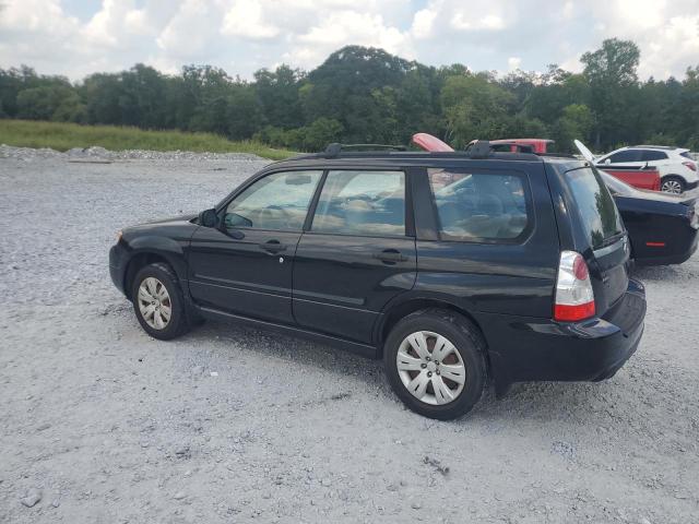 JF1SG63668H724396 - 2008 SUBARU FORESTER 2.5X BLACK photo 2