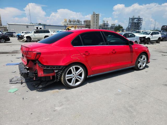 3VW4T7AJ7HM316610 - 2017 VOLKSWAGEN JETTA GLI RED photo 3