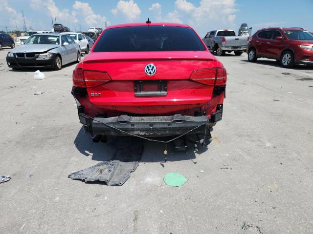 3VW4T7AJ7HM316610 - 2017 VOLKSWAGEN JETTA GLI RED photo 6