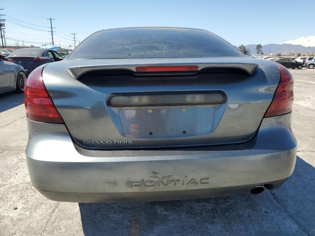 2G2WP522851206328 - 2005 PONTIAC GRAND PRIX GRAY photo 6