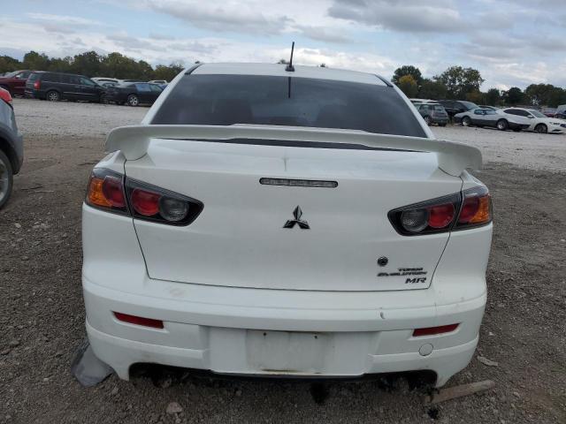 JA32V6FV3AU012555 - 2010 MITSUBISHI LANCER RALLIART WHITE photo 6