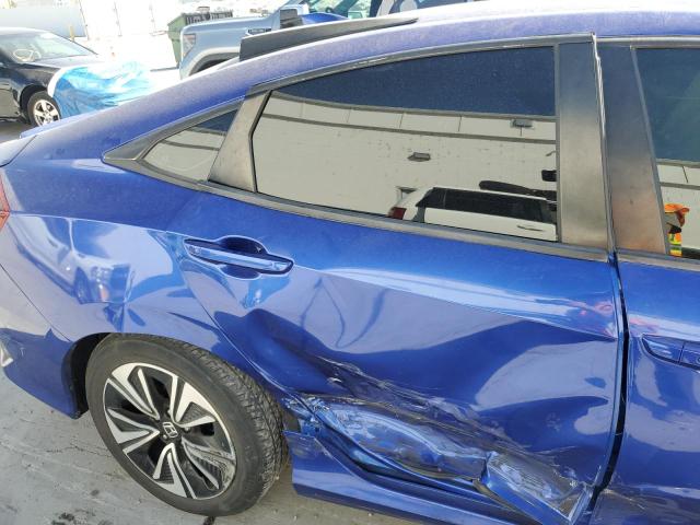 JHMFC1F32JX002686 - 2018 HONDA CIVIC EX 蓝色 照片 10