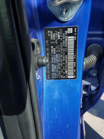 JHMFC1F32JX002686 - 2018 HONDA CIVIC EX 蓝色 照片 12