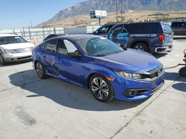 JHMFC1F32JX002686 - 2018 HONDA CIVIC EX 蓝色 照片 4