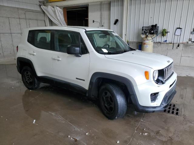ZACNJBAB2LPM00104 - 2020 JEEP RENEGADE SPORT WHITE photo 4