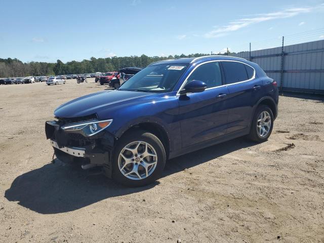 ZASPAJAN3M7D01040 - 2021 ALFA ROMEO STELVIO SPORT Blau Foto 1