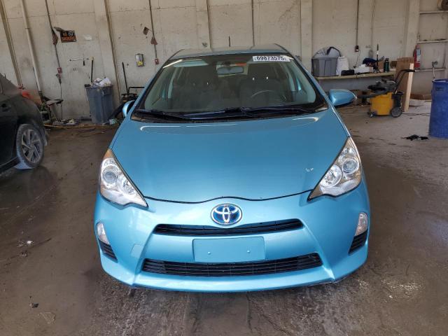 JTDKDTB39D1037117 - 2013 TOYOTA PRIUS C BLUE photo 5