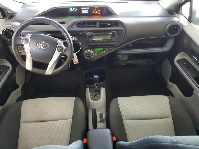 JTDKDTB39D1037117 - 2013 TOYOTA PRIUS C BLUE photo 8