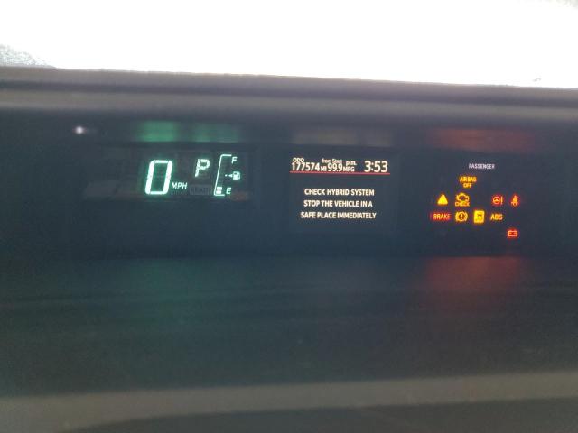 JTDKDTB39D1037117 - 2013 TOYOTA PRIUS C BLUE photo 9