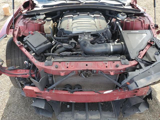 1G1FH1R7XM0129001 - 2021 CHEVROLET CAMARO SS RED photo 11