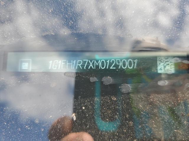 1G1FH1R7XM0129001 - 2021 CHEVROLET CAMARO SS RED photo 12