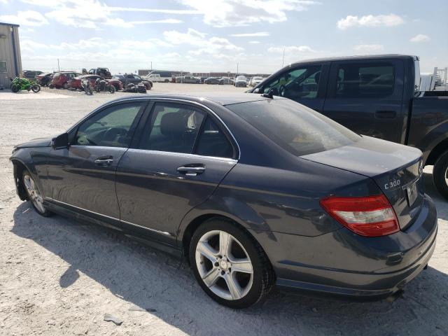 WDDGF5EB8BR183723 - 2011 MERCEDES-BENZ C300 300 GRAY photo 2