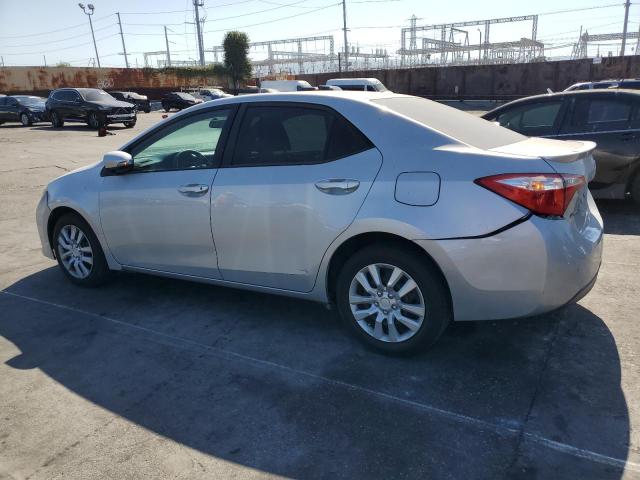 5YFBURHE6EP131514 - 2014 TOYOTA COROLLA L SILVER photo 2