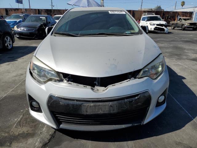 5YFBURHE6EP131514 - 2014 TOYOTA COROLLA L SILVER photo 5