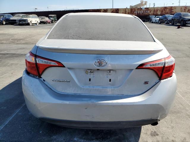 5YFBURHE6EP131514 - 2014 TOYOTA COROLLA L SILVER photo 6