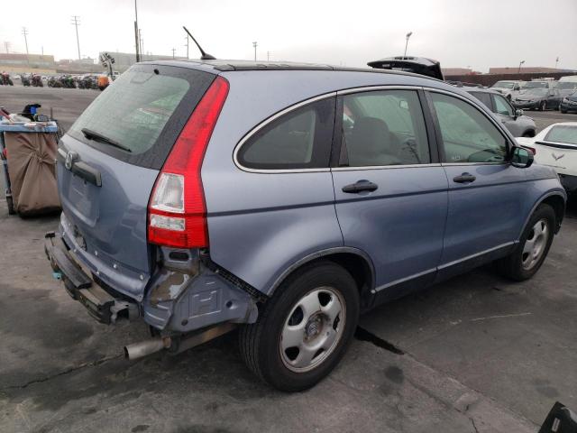 JHLRE38309C005819 - 2009 HONDA CR-V LX BLUE photo 3