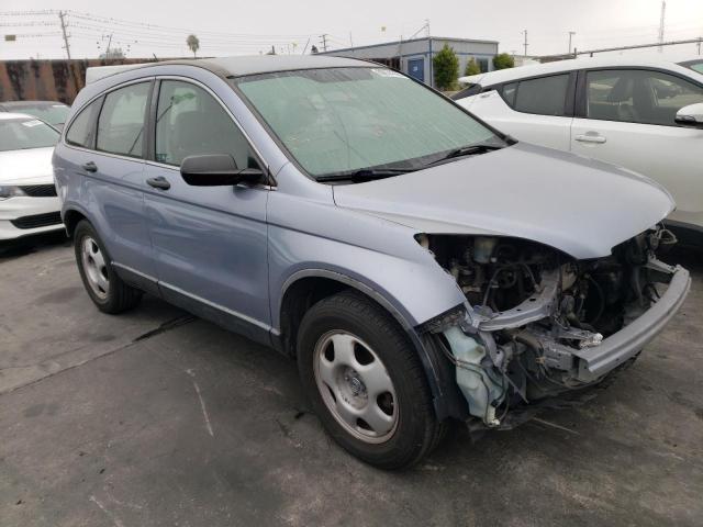 JHLRE38309C005819 - 2009 HONDA CR-V LX BLUE photo 4