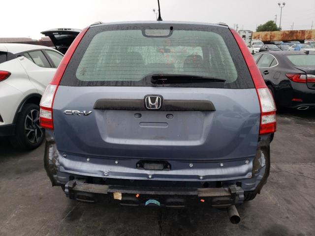 JHLRE38309C005819 - 2009 HONDA CR-V LX BLUE photo 6