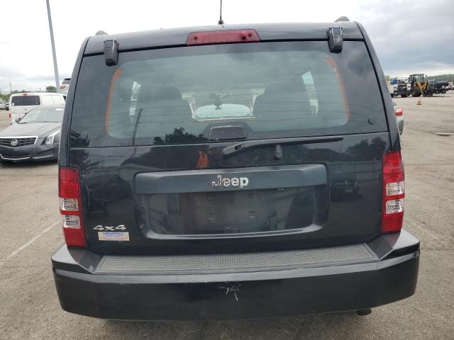 1C4PJMAK3CW200424 - 2012 JEEP LIBERTY SPORT 黑色 照片 6