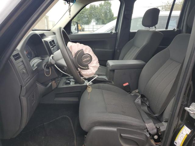 1C4PJMAK3CW200424 - 2012 JEEP LIBERTY SPORT 黑色 照片 7