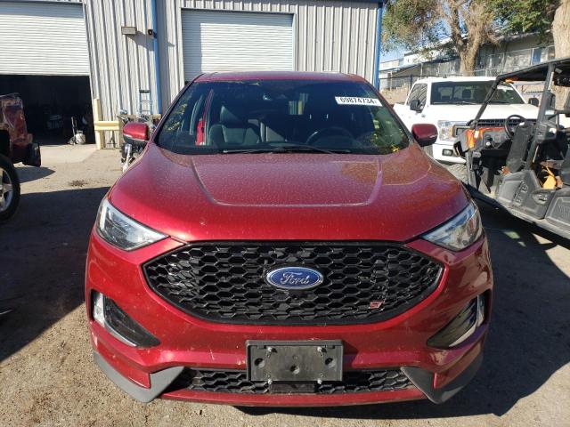 2FMPK4APXKBB49234 - 2019 FORD EDGE ST RED photo 5