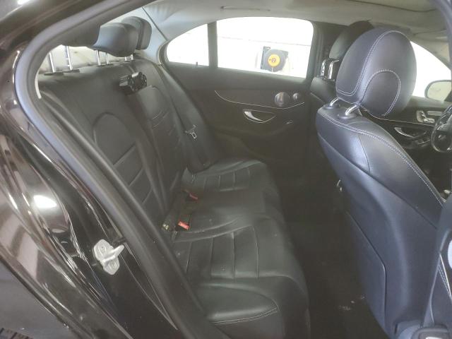 55SWF4KB8FU059790 - 2015 MERCEDES-BENZ C 300 4MATIC BLACK photo 10