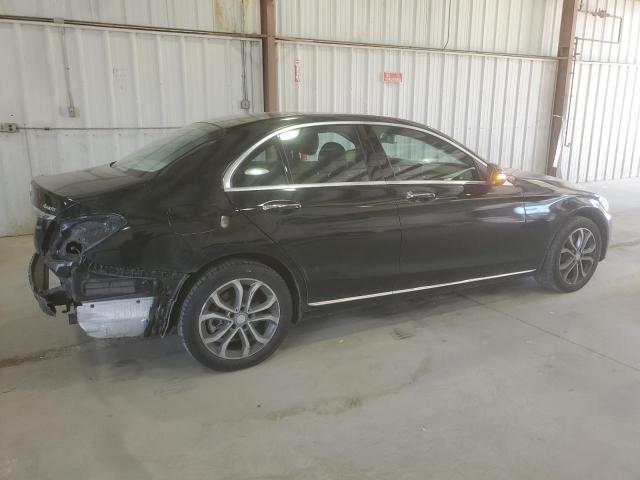 55SWF4KB8FU059790 - 2015 MERCEDES-BENZ C 300 4MATIC BLACK photo 3