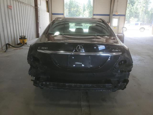 55SWF4KB8FU059790 - 2015 MERCEDES-BENZ C 300 4MATIC BLACK photo 6