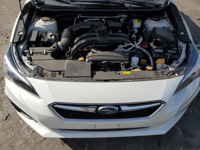 4S3GKAA61K3623601 - 2019 SUBARU IMPREZA WHITE photo 11