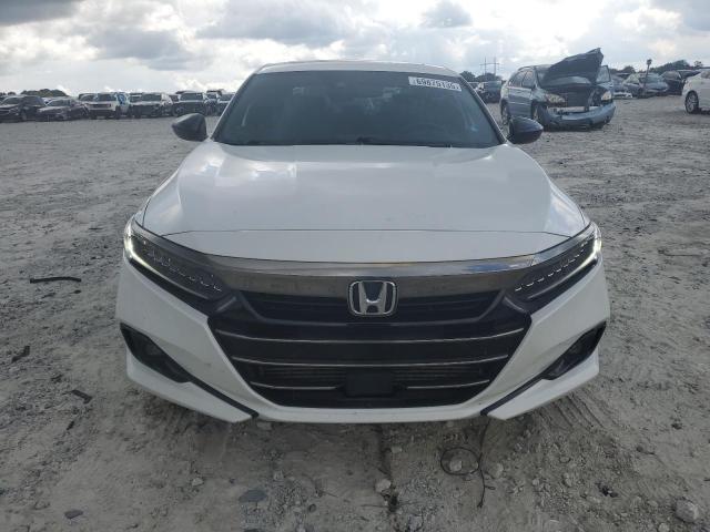 1HGCV2F34NA003871 - 2022 HONDA ACCORD SPORT 白色 照片 5