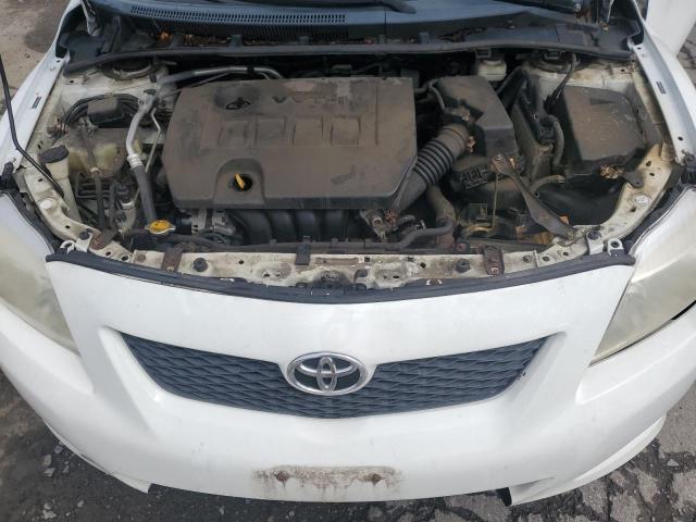 2T1BU4EE9AC342255 - 2010 TOYOTA COROLLA BASE WHITE photo 11