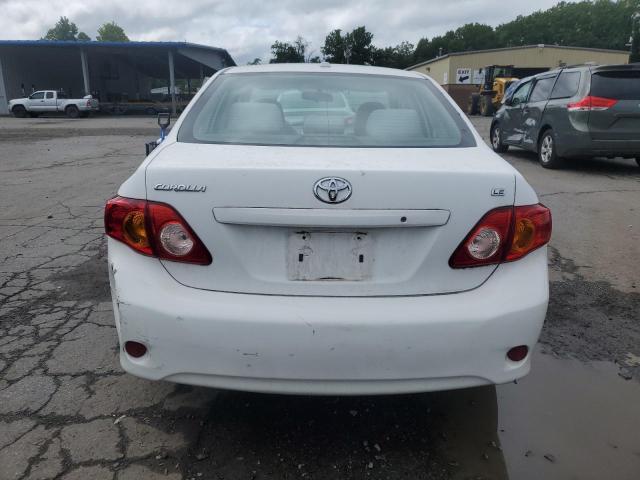 2T1BU4EE9AC342255 - 2010 TOYOTA COROLLA BASE WHITE photo 6