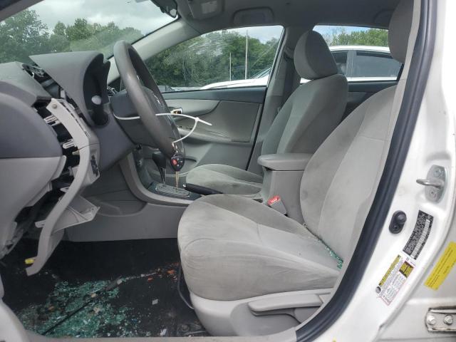 2T1BU4EE9AC342255 - 2010 TOYOTA COROLLA BASE WHITE photo 7