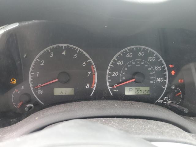 2T1BU4EE9AC342255 - 2010 TOYOTA COROLLA BASE WHITE photo 9