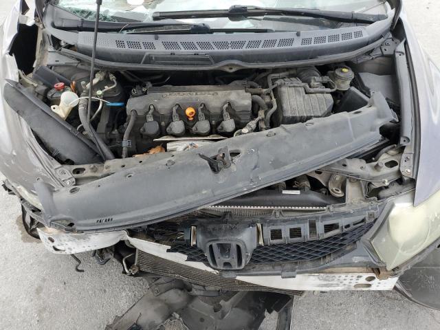2HGFA16659H511464 - 2009 HONDA CIVIC LX-S GRAY photo 11