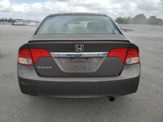 2HGFA16659H511464 - 2009 HONDA CIVIC LX-S GRAY photo 6