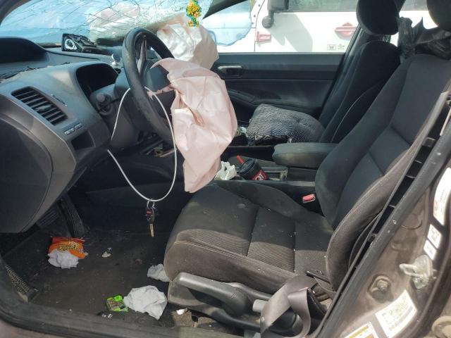 2HGFA16659H511464 - 2009 HONDA CIVIC LX-S GRAY photo 7