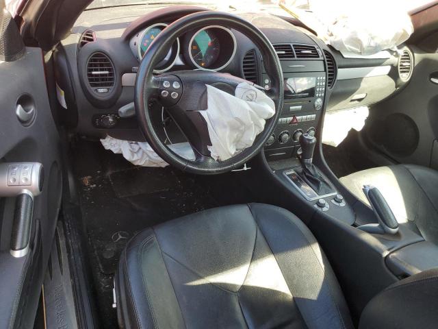 WDBWK56F86F093657 - 2006 MERCEDES-BENZ SLK 350 RED photo 8