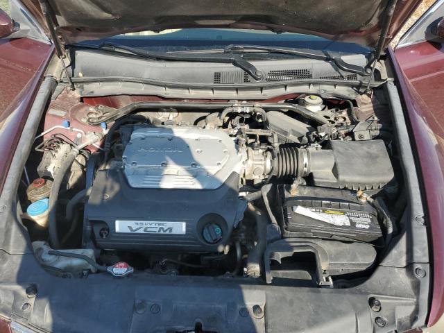 1HGCP36869A013187 - 2009 HONDA ACCORD EXL მუქწითელი ფოტო 11