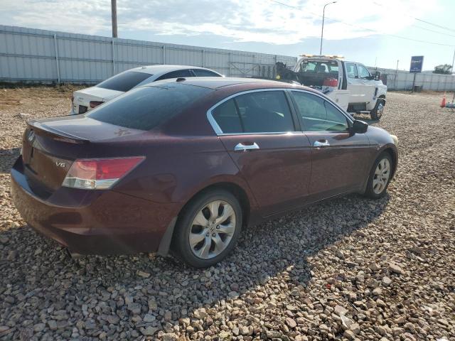 1HGCP36869A013187 - 2009 HONDA ACCORD EXL მუქწითელი ფოტო 3