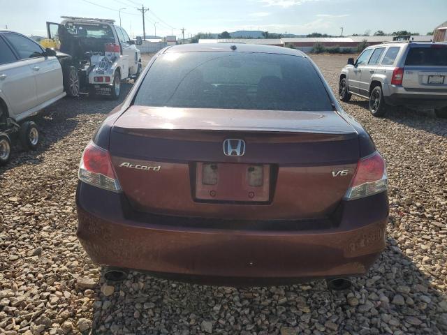 1HGCP36869A013187 - 2009 HONDA ACCORD EXL მუქწითელი ფოტო 6