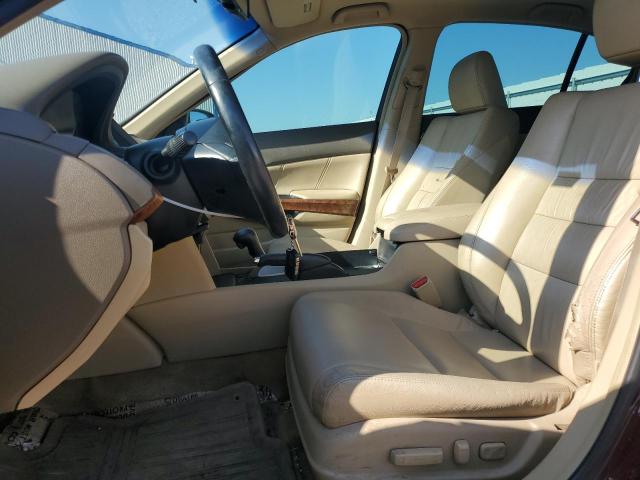 1HGCP36869A013187 - 2009 HONDA ACCORD EXL მუქწითელი ფოტო 7