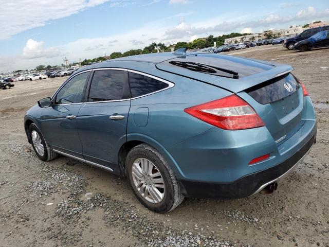 5J6TF3H56DL000192 - 2013 HONDA CROSSTOUR EXL TEAL photo 2