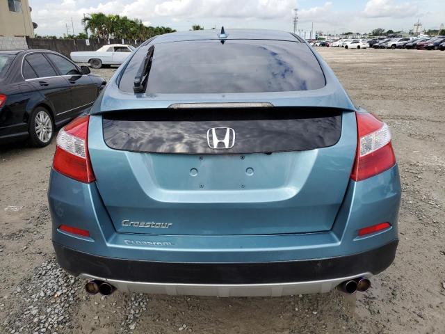 5J6TF3H56DL000192 - 2013 HONDA CROSSTOUR EXL TEAL photo 6